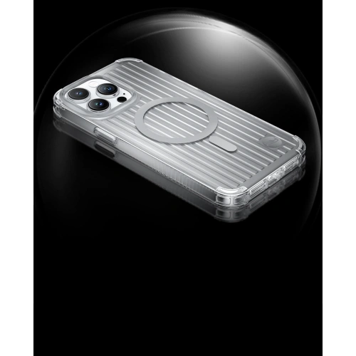 Kup Etui Kingxbar PQY Go Out MagSafe Apple iPhone 14 srebrne - KGX575 - {ean13} - Sklep Home Screen