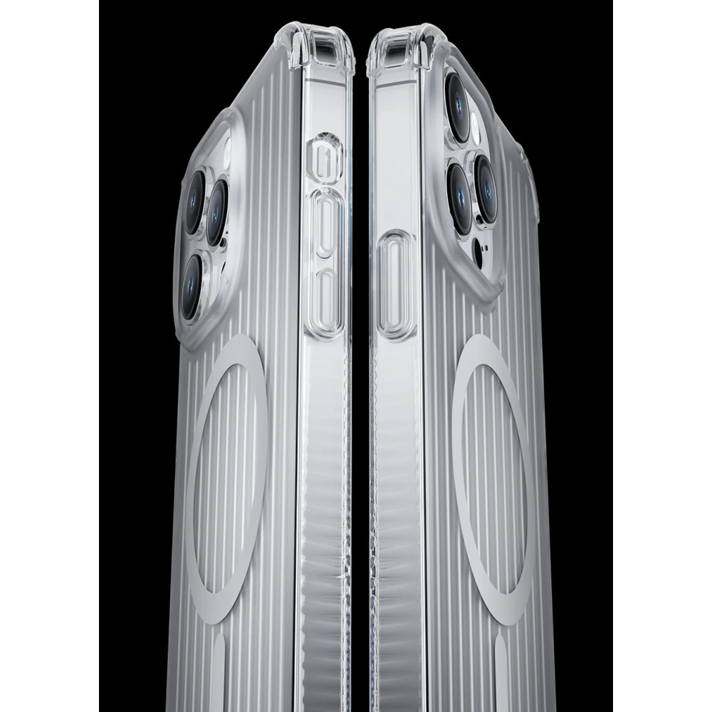 Etui Kingxbar PQY Go Out MagSafe Apple iPhone 14 Plus / 15 Plus laser color