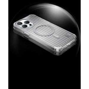 Kup Etui Kingxbar PQY Go Out MagSafe Apple iPhone 14 Plus / 15 Plus srebrne - KGX581 - {ean13} - Sklep Home Screen
