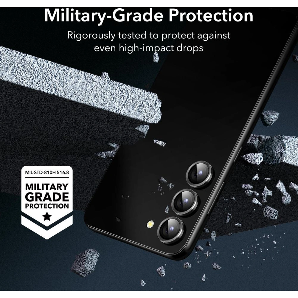 Szkło hartowane na aparat ESR Camera Lens Samsung Galaxy S23/S23+ Plus Black