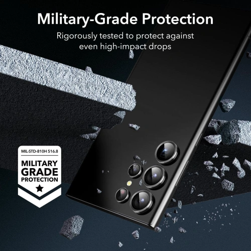 Kup Gehärtetes Glas für die ESR Kamera Linse Samsung Galaxy S23 Ultra Schwarz - ESR645 - {ean13} - Sklep Home Screen