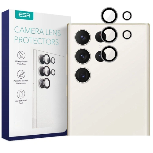 Buy ESR Camera Lens Samsung Galaxy S23 Ultra Silver - ESR646 - {ean13} - Home Screen Store Europe