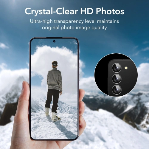 Kup Szkło hartowane + na obiektywy aparatu ESR Protector Set Samsung Galaxy S23+ Plus Clear [2+2 PACK] - ESR651 - {ean13} - Sklep Home Screen