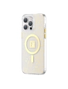 Etui Kingxbar PQY Geek MagSafe Apple iPhone 14 zlaté