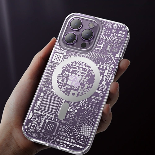 Kup Case Kingxbar PQY Geek MagSafe Apple iPhone 14 silber - KGX586 - {ean13} - Sklep Home Screen