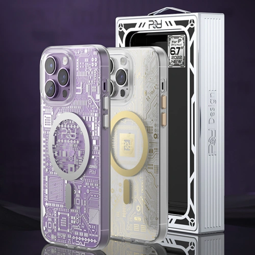 Buy Kingxbar PQY Geek MagSafe Apple iPhone 14 silver - KGX586 - {ean13} - Home Screen Store Europe