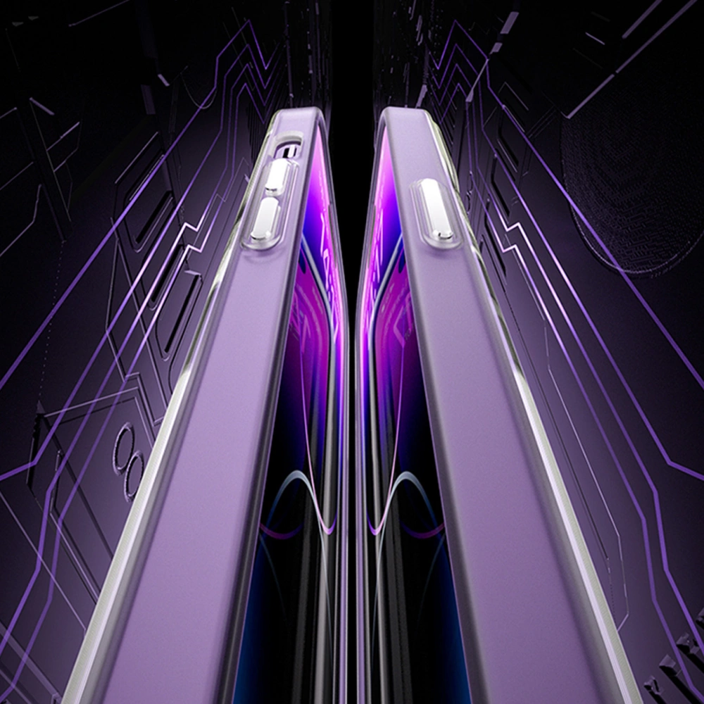 Etui Kingxbar PQY Geek MagSafe Apple iPhone 14 Plus / 15 Plus srebrne