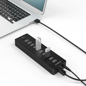 Kup Adapter Hub 10w1 Orico 10x USB 2.0 - ORC2 - {ean13} - Sklep Home Screen