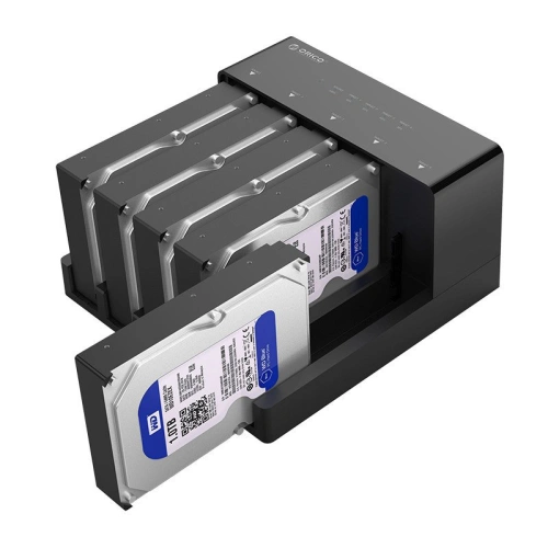 Buy Docking station with duplicator Orico 5x SATA 2,5/3,5 inch - ORC4 - {ean13} - Home Screen Store Europe