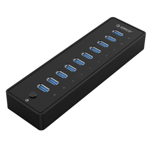 Buy Adapter Hub 10in1 Orico 10x USB 3.0 - ORC6 - {ean13} - Home Screen Store Europe