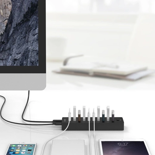 Kup Adapter Hub 10w1 Orico 10x USB 3.0 - ORC6 - {ean13} - Sklep Home Screen
