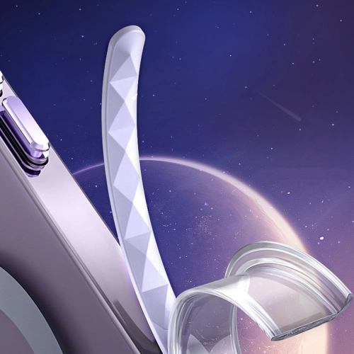 Kup Husă Kingxbar PQY Ice Crystal MagSafe Apple iPhone 14 roz-albastră - KGX596 - {ean13} - Sklep Home Screen