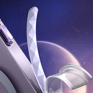 Kup Etui Kingxbar PQY Ice Crystal MagSafe Apple iPhone 14 Plus / 15 Plus szare - KGX601 - {ean13} - Sklep Home Screen