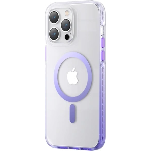 Kup Etui Kingxbar PQY Ice Crystal MagSafe Apple iPhone 14 Plus / 15 Plus fialové - KGX602 - {ean13} - Sklep Home Screen