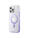 Case Kingxbar PQY Ice Crystal MagSafe Apple iPhone 14 Plus / 15 Plus lila