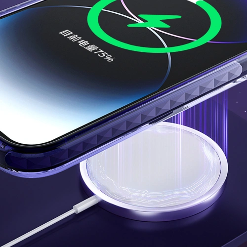 Kup Husă Kingxbar PQY Ice Crystal MagSafe Apple iPhone 14 Plus / 15 Plus mov - KGX602 - {ean13} - Sklep Home Screen