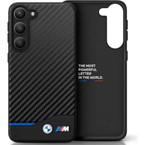 Kup Carcasă BMW BMHCS23M22NBCK Samsung Galaxy S23+ Plus negru/black Leather Carbon - BMW335 - {ean13} - Sklep Home Screen