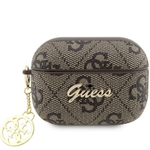 Kup Husă Guess GUAP2G4GSMW Apple AirPods Pro 2 cover maro/brown 4G Charm Collection - GUE2390 - {ean13} - Sklep Home Screen