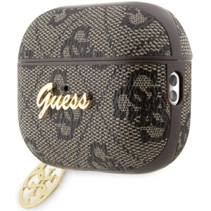 Etui Guess GUAP2G4GSMW Apple AirPods Pro 2 cover brązowy/brown 4G Charm Collection