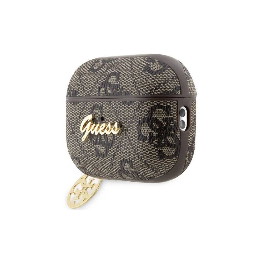 Etui Guess GUAP2G4GSMW Apple AirPods Pro 2 cover brązowy/brown 4G Charm Collection