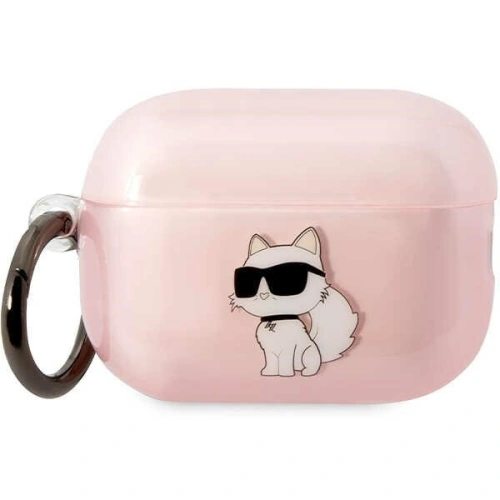 Kup Husă Karl Lagerfeld KLAP2HNCHTCP Apple AirPods Pro 2 roz/roz Ikonik Choupette - KLD1442 - {ean13} - Sklep Home Screen