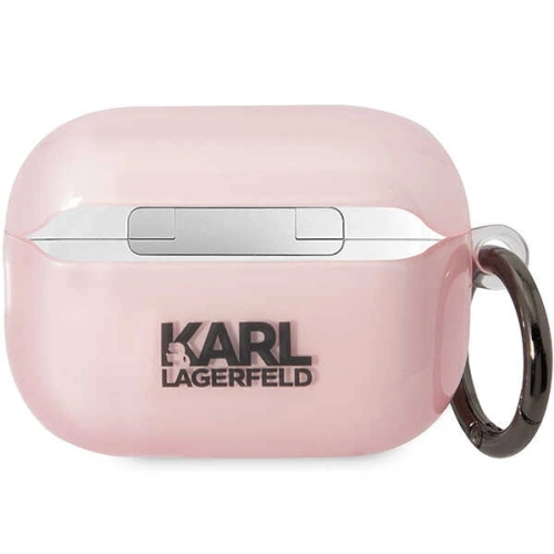 Kup Husă Karl Lagerfeld KLAP2HNCHTCP Apple AirPods Pro 2 roz/roz Ikonik Choupette - KLD1442 - {ean13} - Sklep Home Screen