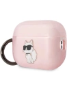 Kup Husă Karl Lagerfeld KLAP2HNCHTCP Apple AirPods Pro 2 roz/roz Ikonik Choupette - KLD1442 - {ean13} - Sklep Home Screen