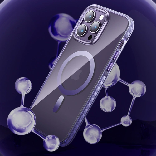 Kup Case Kingxbar PQY Ice Crystal MagSafe Apple iPhone 14 Plus / 15 Plus silberne - KGX603 - {ean13} - Sklep Home Screen