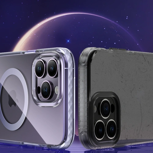 Kup Case Kingxbar PQY Ice Crystal MagSafe Apple iPhone 14 Plus / 15 Plus silberne - KGX603 - {ean13} - Sklep Home Screen