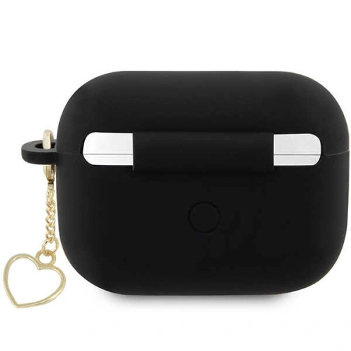 Kup Etui Guess GUAP2LSCHSK Apple AirPods Pro 2 cover czarny/black Silicone Charm Heart Collection - GUE2391 - {ean13} - Sklep Home Screen