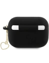 Kup Husă Guess GUAP2LSCHSK Apple AirPods Pro 2 acoperire negru/black Silicon Charm Heart Collection - GUE2391 - {ean13} - Sklep Home Screen
