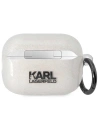 Kup Etui Karl Lagerfeld KLAP2HNKCTGT Apple AirPods Pro 2 transparent Gliter Karl&Choupette - KLD1446 - {ean13} - Sklep Home Screen