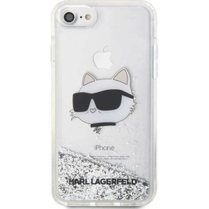 Kup Case Karl Lagerfeld KLHCI8LNCHCS Apple iPhone SE 2022/SE 2020/8/7 silber/hardcase Glitter Choupette Head - KLD1447 - {ean13} - Sklep Home Screen