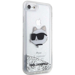 Kup Case Karl Lagerfeld KLHCI8LNCHCS Apple iPhone SE 2022/SE 2020/8/7 silber/hardcase Glitter Choupette Head - KLD1447 - {ean13} - Sklep Home Screen