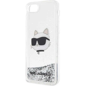 Kup Case Karl Lagerfeld KLHCI8LNCHCS Apple iPhone SE 2022/SE 2020/8/7 silber/hardcase Glitter Choupette Head - KLD1447 - {ean13} - Sklep Home Screen