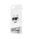 Kup Etui Karl Lagerfeld KLHCI8LNCHCS Apple iPhone SE 2022/SE 2020/8/7 srebrny/silver hardcase Glitter Choupette Head - KLD1447 - {ean13} - Sklep Home Screen