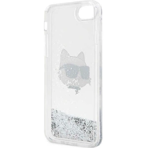 Kup Case Karl Lagerfeld KLHCI8LNCHCS Apple iPhone SE 2022/SE 2020/8/7 silber/hardcase Glitter Choupette Head - KLD1447 - {ean13} - Sklep Home Screen