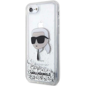 Kup Case Karl Lagerfeld KLHCI8LNKHCH Apple iPhone SE 2022/SE 2020/8/7 Silber/hardcase Glitter Karl Head - KLD1448 - {ean13} - Sklep Home Screen