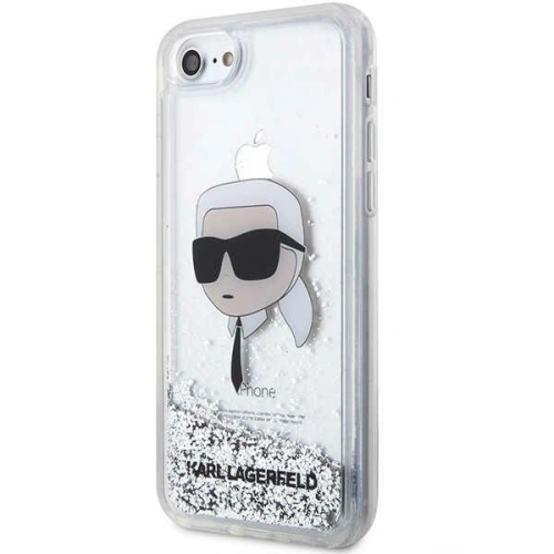 Kup Case Karl Lagerfeld KLHCI8LNKHCH Apple iPhone SE 2022/SE 2020/8/7 Silber/hardcase Glitter Karl Head - KLD1448 - {ean13} - Sklep Home Screen