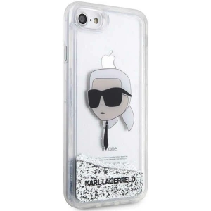 Kup Case Karl Lagerfeld KLHCI8LNKHCH Apple iPhone SE 2022/SE 2020/8/7 Silber/hardcase Glitter Karl Head - KLD1448 - {ean13} - Sklep Home Screen