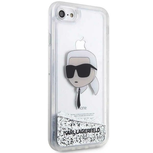 Kup Case Karl Lagerfeld KLHCI8LNKHCH Apple iPhone SE 2022/SE 2020/8/7 Silber/hardcase Glitter Karl Head - KLD1448 - {ean13} - Sklep Home Screen