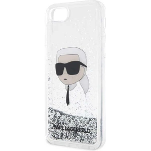 Kup Case Karl Lagerfeld KLHCI8LNKHCH Apple iPhone SE 2022/SE 2020/8/7 Silber/hardcase Glitter Karl Head - KLD1448 - {ean13} - Sklep Home Screen