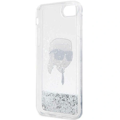 Kup Case Karl Lagerfeld KLHCI8LNKHCH Apple iPhone SE 2022/SE 2020/8/7 Silber/hardcase Glitter Karl Head - KLD1448 - {ean13} - Sklep Home Screen