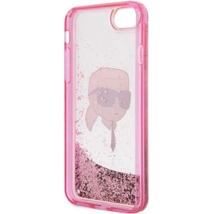 Kup Case Karl Lagerfeld KLHCI8LNKHCP Apple iPhone SE 2022/SE 2020/8/7 rosa/pink Hardcase Glitter Karl Head - KLD1449 - {ean13} - Sklep Home Screen