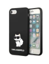 Case Karl Lagerfeld KLHCI8SNCHBCK Apple iPhone SE 2022/SE 2020/8/7 Hardcase schwarz/black Silicone Choupette