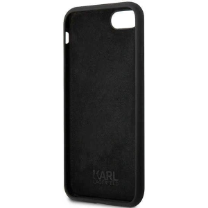 Buy Karl Lagerfeld KLHCI8SNCHBCK Apple iPhone SE 2022/SE 2020/8/7 hardcase black Silicone Choupette - KLD1450 - {ean13} - Home Screen Store Europe