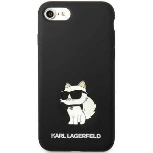 Kup Case Karl Lagerfeld KLHCI8SNCHBCK Apple iPhone SE 2022/SE 2020/8/7 Hardcase schwarz/black Silicone Choupette - KLD1450 - {ean13} - Sklep Home Screen