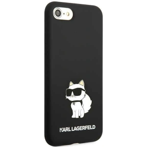 Buy Karl Lagerfeld KLHCI8SNCHBCK Apple iPhone SE 2022/SE 2020/8/7 hardcase black Silicone Choupette - KLD1450 - {ean13} - Home Screen Store Europe