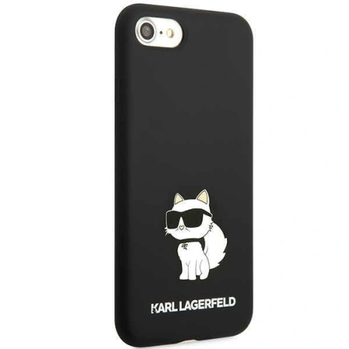 Kup Etui Karl Lagerfeld KLHCI8SNCHBCK Apple iPhone SE 2022/SE 2020/8/7 hardcase czarny/black Silicone Choupette - KLD1450 - {ean13} - Sklep Home Screen