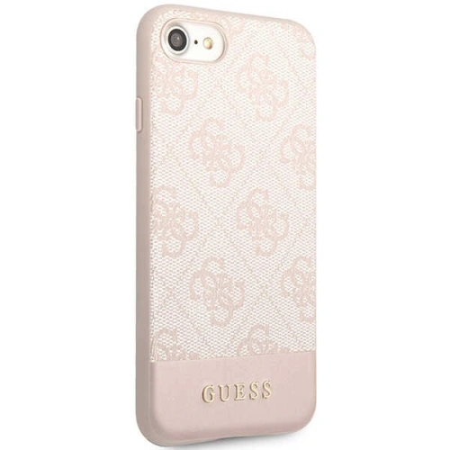 Kup Case Guess GUHCI8G4GLPI Apple iPhone SE 2022/SE 2020/8/7 rosa/pink Hartschale 4G Stripe Collection - GUE2393 - {ean13} - Sklep Home Screen